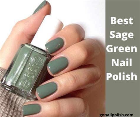 best sage green nail polish.